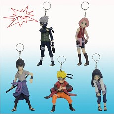 Naruto figure key chains(5pcs a set)