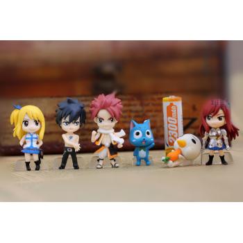 Fairy Tail figures(6pcs a set)