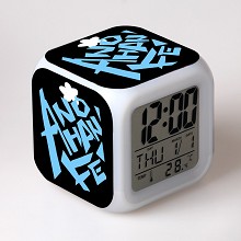 Anohana multi-color clock（no battery）
