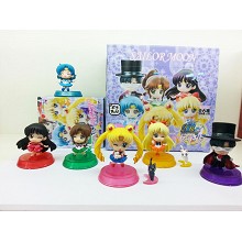 Sailor Moon figures set(6pcs a set)