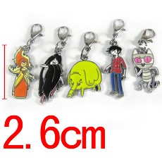 Adventure Time key chains(5pcs a set)