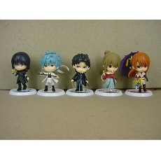 Gintama figures set(5pcs a set)