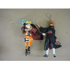 Naruto figures key chains set(2pcs a set)