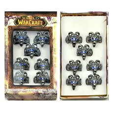 World of Warcaft rings(7pcs a set)