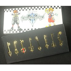Kingdom of Hearts key chains set