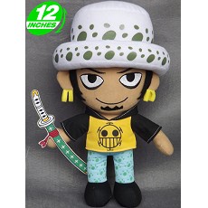 12inches One Piece Law plush doll