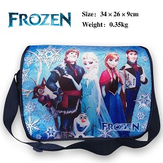 Frozen canvas satchel shoulder bag