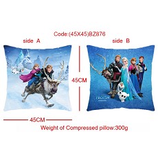 Frozen two-sided pillow(45X45)BZ876