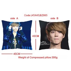 EXO star two-sided pillow(45X45)BZ885