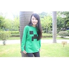 Minecraft cotton long sleeve t-shirt