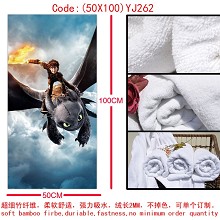 How to Train Your Dragon bath towel(50X100)YJ262