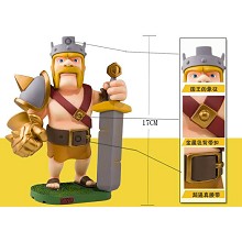 Clash of clans the King figure
