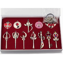 Sailor Moon necklaces set(12pcs a set)