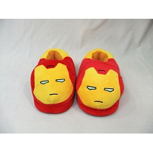 Iron Man plush slippers/shoes a pair
