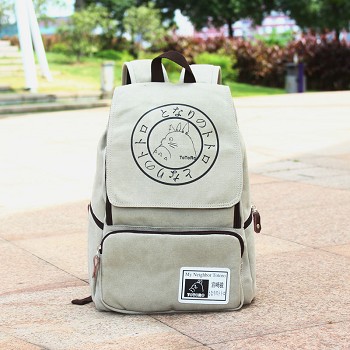 TOTORO canvas backpack bag