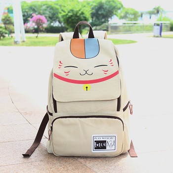 Natsume Yuujinchou canvas backpack bag