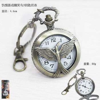 The Hunger Games key chain watch