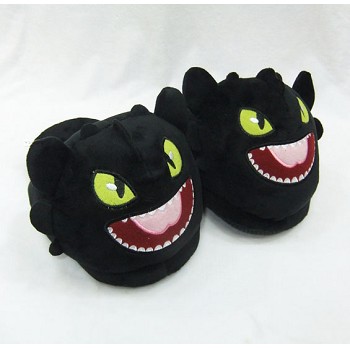 how to train your dragon plush slipper shoes a pair