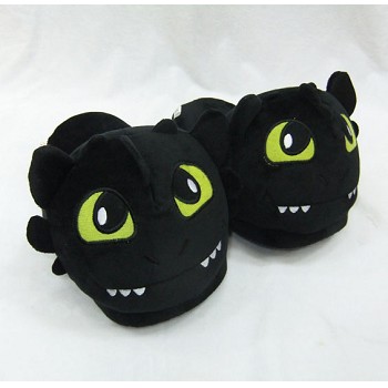 how to train your dragon plush slipper shoes a pair