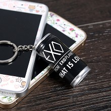 EXO Cola Style Ball Pen Keychain