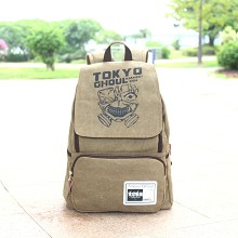 Tokyo ghoul canvas backpack bag