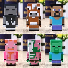 Minecraft figures set(6pcs a set)
