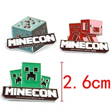 Minecraft pins set(3pcs a set)