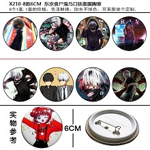 Tokyo ghoul pins brooches set(8pcs a set)X210