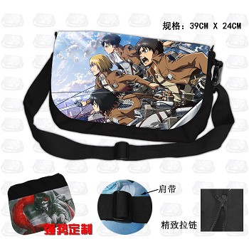 Attack on Titan nylon backpack bag