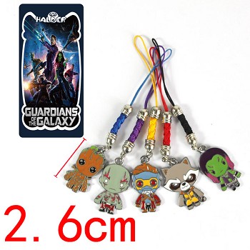 Guardians of the Galaxy phone straps set