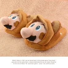 Super Mario plush slippers a pair