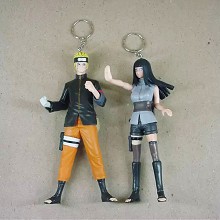Naruto figure key chains set(2pcs a set)