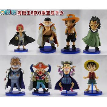 One Piece figures set(8pcs a set)