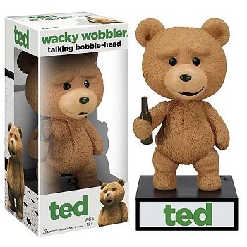 Ted Wacky bobblehead figure