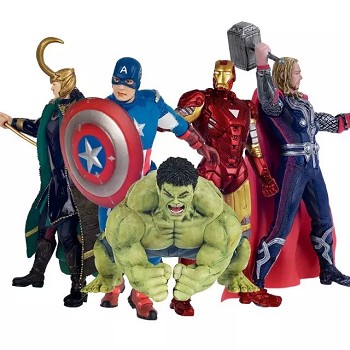 The Avengers anime figures set(5pcs a set)