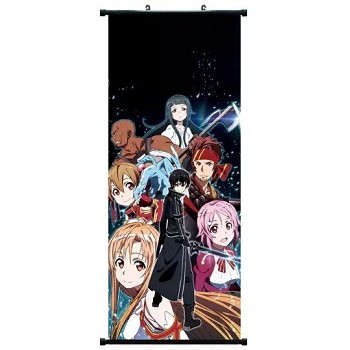 Sword Art Online anime wallscroll 3804