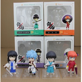 Gintama figures set(4pcs a set)