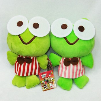 7.2inches Sanrio frog plush dolls set(2pcs a set)