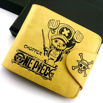 One Piece Chopper anime purse wallet