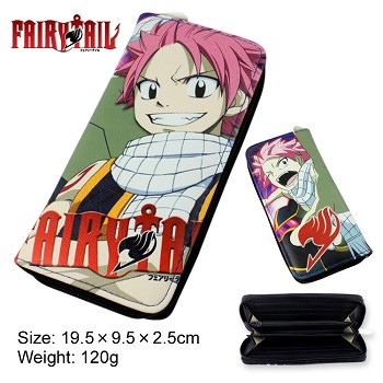 Fairy Tail anime pu long wallet/purse