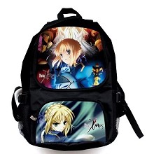 Fate stay night anime backpack bag