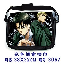 Attack on Titan Date A Live anime satchel shoulder bag