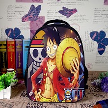 One Piece Luffy anime backpack bag