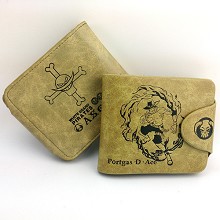 One Piece ACE purse wallet