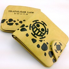 One Piece Law anime purse wallet