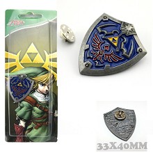 The Legend of Zelda anime pin brooch
