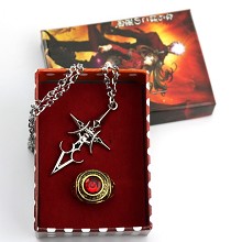 Fate Stay Night anime ring+necklace a set