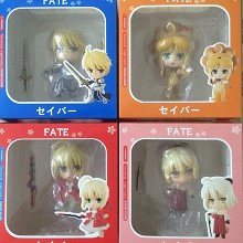 Fate Stay Night anime figures set(4pcs a set)