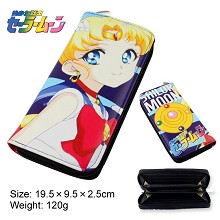 Sailor Moon anime pu long wallet/purse