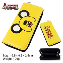 Adventure Time anime pu long wallet/purse